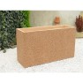 Jardinière rectangulaire en béton AKHENATON