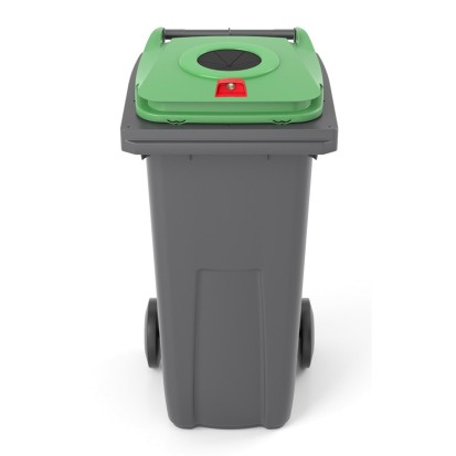 Bac conteneur séléctif VERRES 120 L - VERRES -