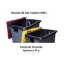 Carton 50 housses 500 L 35 µ