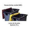 Carton 50 housses 660 L 35 µ