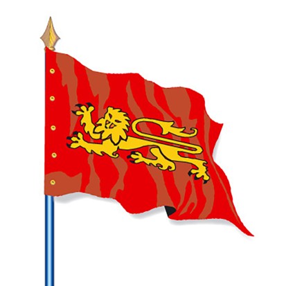 Le drapeau de province