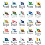 Les pays du monde. Le pavillon international