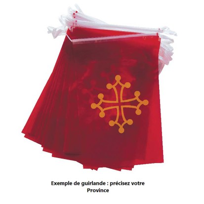 Guirlandes en plastique - Provinces