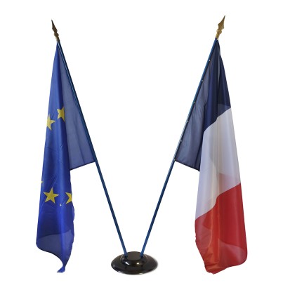 Drapeaux de Mairie 100 x 150 cm sans franges