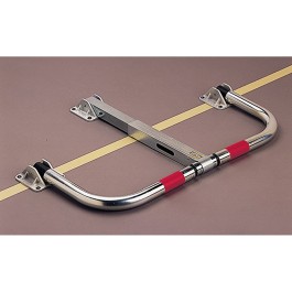 Barrière rabattable indéformable 3 pieds