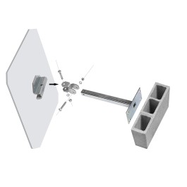 Miroir routier PLEXI+ diam. 600 mm