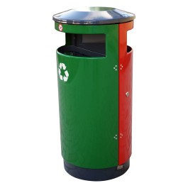 Poubelle Coogee tri sélectif 2 x 40 litres