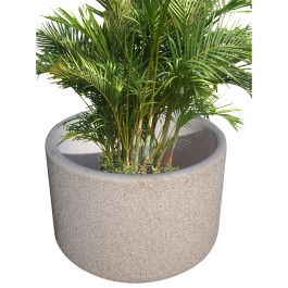 Jardinière ronde en béton JR85