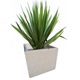 Jardinière carrée en béton GAELLE