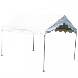 Tente de réception Plein Air (3x4m) 12m² - toit + armature - avec registre de sécurité. Pignon largeur 3m.