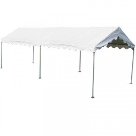 Tente de réception Plein Air (3x8m) 24m² - toit + armature - avec registre de sécurité. Pignon largeur 3m.