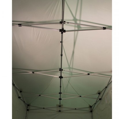 Stand pliant PLUME Armature + toit (3x6m) 18m² 