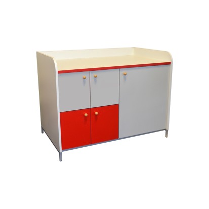 Meuble à langer - 4 cases avec 1 porte