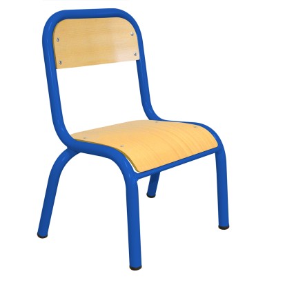 Chaise NOA assise et dossier encastrés. Hêtre naturel