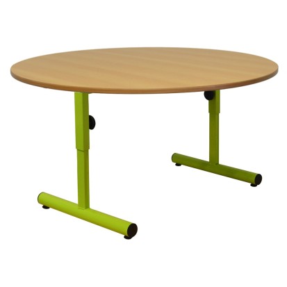 Ø120 cm - Table ronde à hauteur réglable Noa