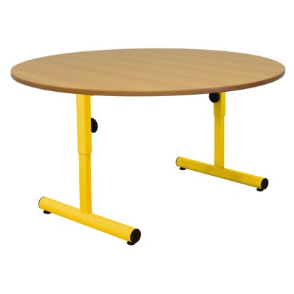Ø120 cm - Table ronde à hauteur réglable Noa