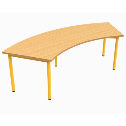 150x78 cm - Table scolaire modulable Fleur