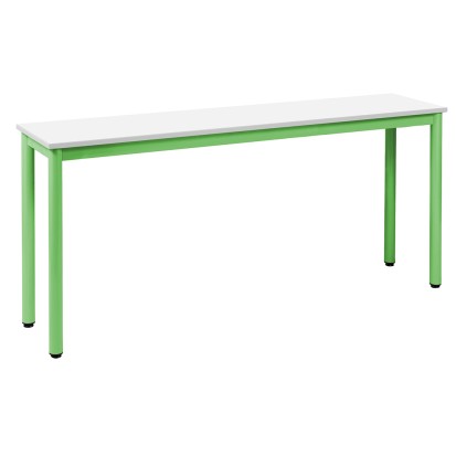 180x40 cm - Table 4 pieds pour salle d'étude