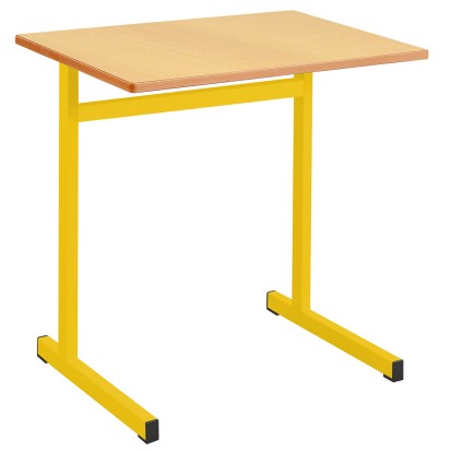 70x50 cm - Table scolaire à dégagement latéral LUIS