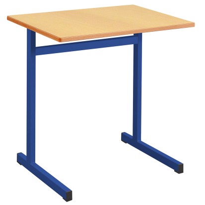 70x50 cm - Table scolaire à dégagement latéral LUIS