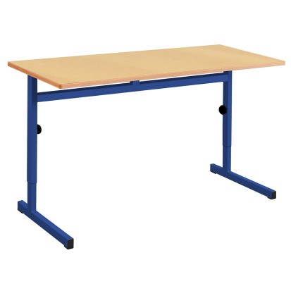 130x50 cm - Bureau scolaire réglable en hauteur LUIS