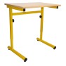 70x50 cm - Bureau d'écolier réglable en hauteur JOAO