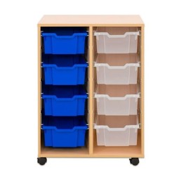 MEUBLE CARL 2 COLONNES - 8 BACS B2