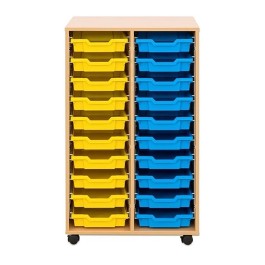 MEUBLE CARL 2 COLONNES - 20 BACS B1