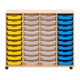 MEUBLE CARL 4 COLONNES - 40 BACS B1