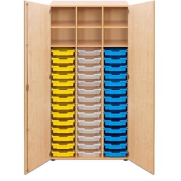 ARMOIRE CARL 3 COLONNES - 42 BACS B1 + 3 TABLETTES