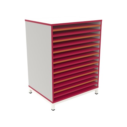 Meuble de rangement pour dessins - 15 cases