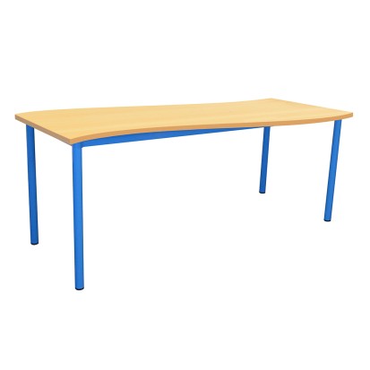 100x71 cm - Table d'école modulable en bois