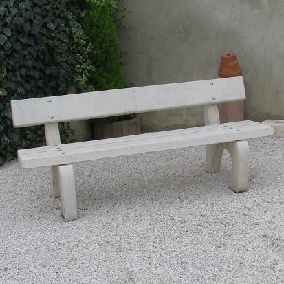 Banc PLATANE 180 cm en béton