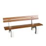 Banc PLATANE 180 cm en bois et pied béton