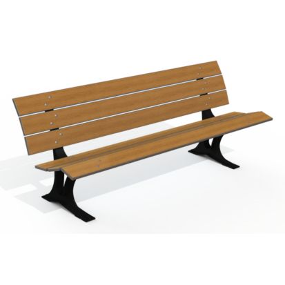 Banc Compact et pied fonte CHINON 180cm
