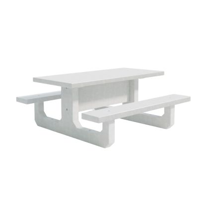 Table de pique-nique en béton RECTANGLE