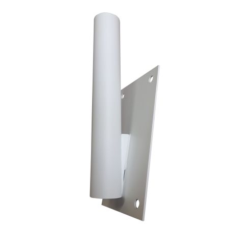 Supports muraux en acier laqué blanc ou couleur pour mât Ø 60 mm