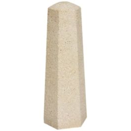 Borne de ville octogonale en béton CLARA