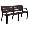 Banc CHARLES 165 cm plastique éco 100% recyclable