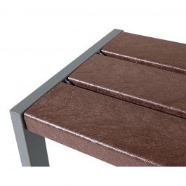 Banquette urbaine SILAOS en plastique recyclé PROCITY