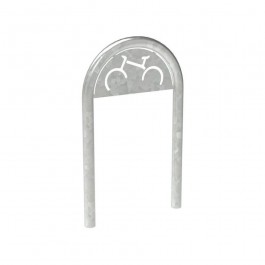 Appui vélos trombone Ø60 mm avec signalétique Procity