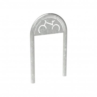Appui vélos trombone Ø60 mm avec signalétique Procity