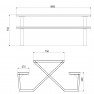 Table repas extérieur HPL