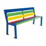 gamme-bois-pietement-metal_banc-exterieur-multicolore-procity-pour-ecole-primaire-ou-maternelle