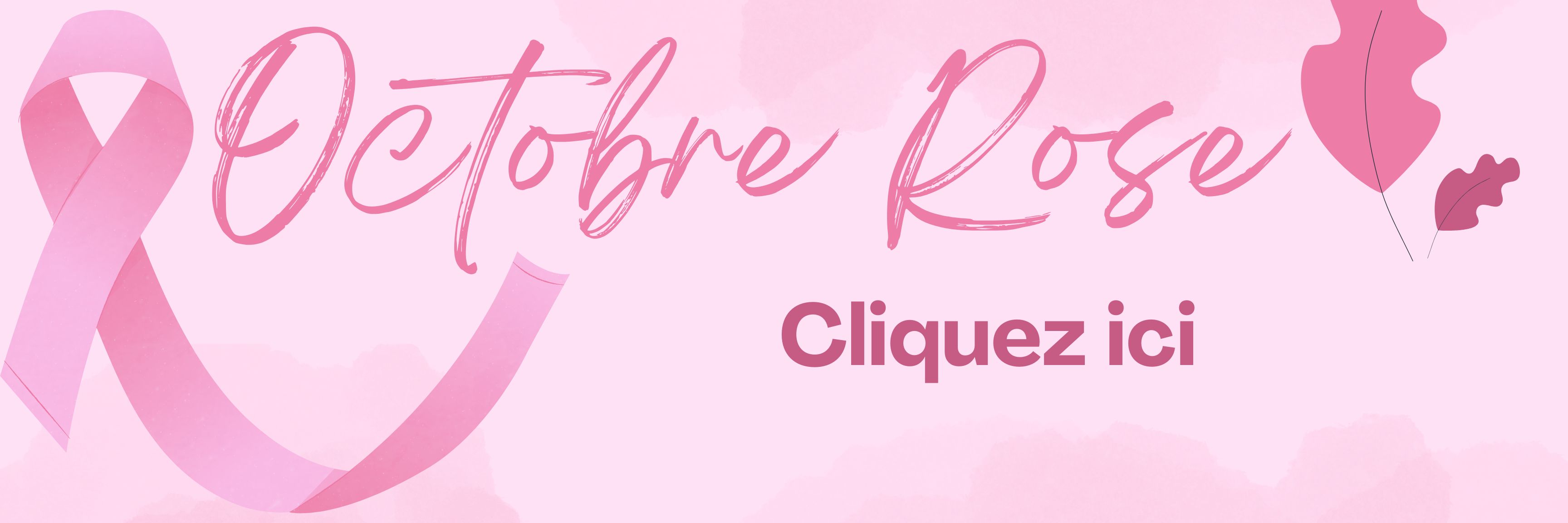 Octobre Rose - Guirlande 20 flammes