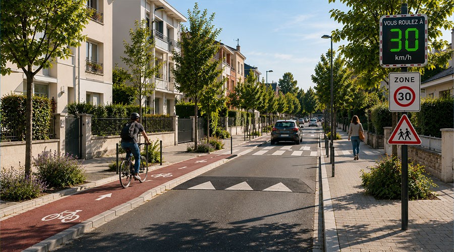Aménagement de voirie : mieux partager l'espace entre piétons, vélos et voitures