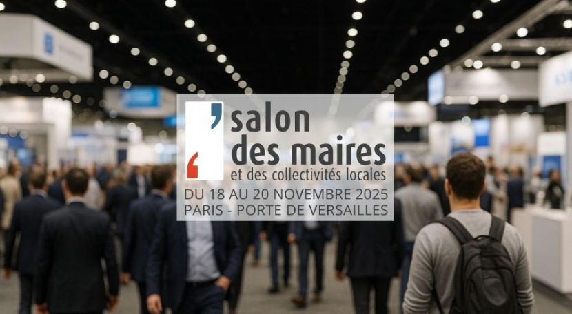 Retrouvez-nous au Salon des maires 2025